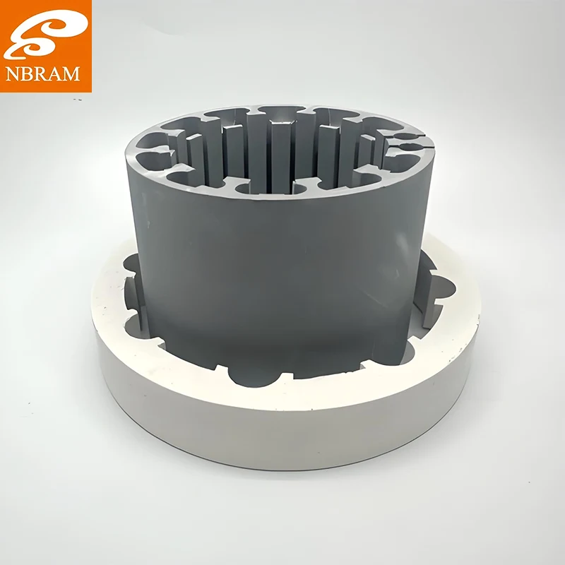 Sic Keramisk Ring Siliciumcarbid Sic Tætningsring Siliciumcarbid Keramiske strukturdele